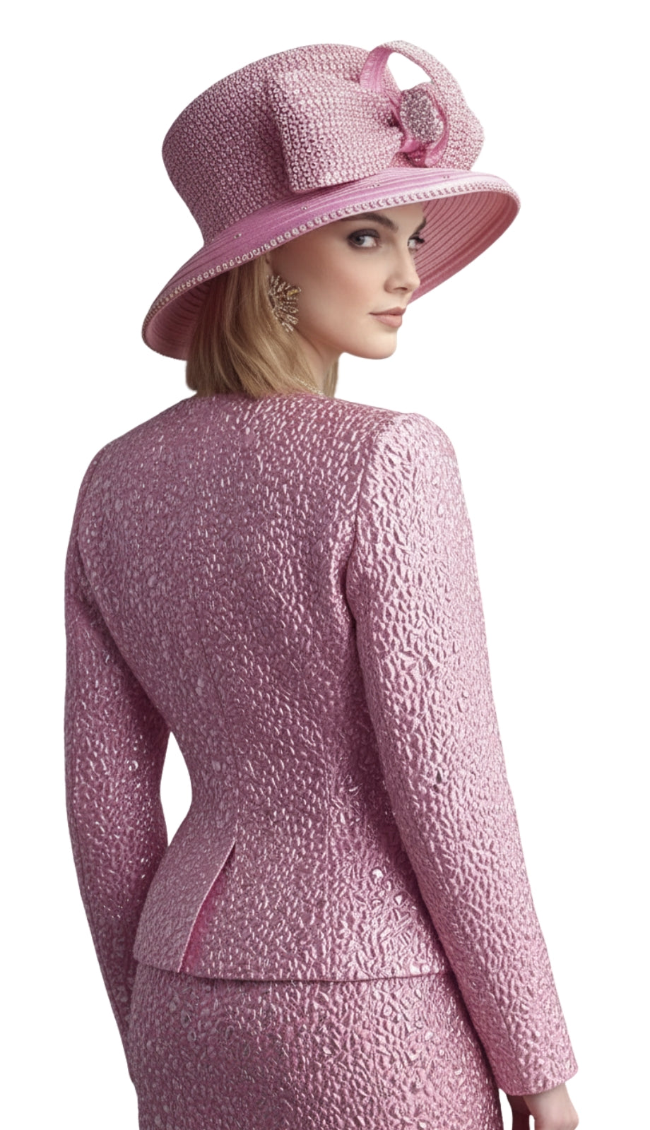 Lily And Taylor 4863-PINK Church Suit