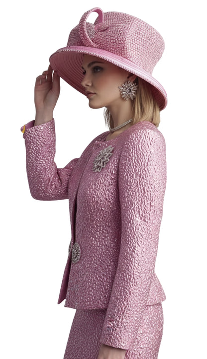 Lily And Taylor 4863-PINK Church Suit