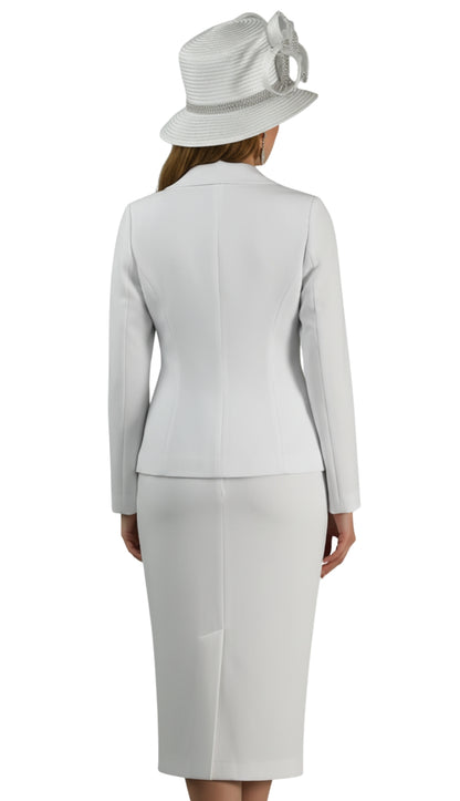Lily And Taylor 4877-WHT Church Suit