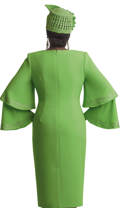 Lily and Taylor 4878-GRN Church Dress