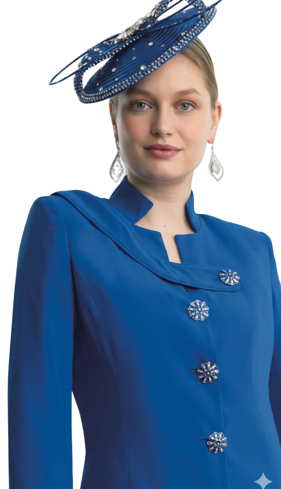 Lily And Taylor 4892-RYL Church Pant Suit