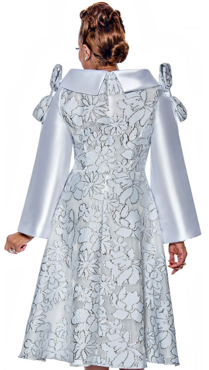 Dorinda Clark Cole 5341-WHT Ladies Church Dress