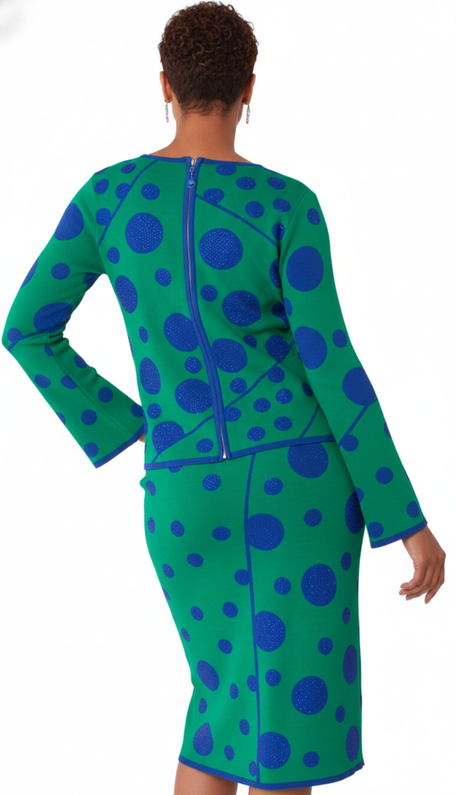 Kayla By Tally Taylor 5343-EWB Church Suit
