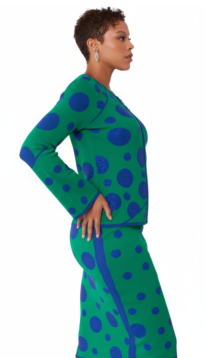 Kayla By Tally Taylor 5343-EWB Church Suit