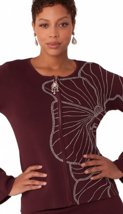 Tally Taylor 5345-BRG-CO Church Suit