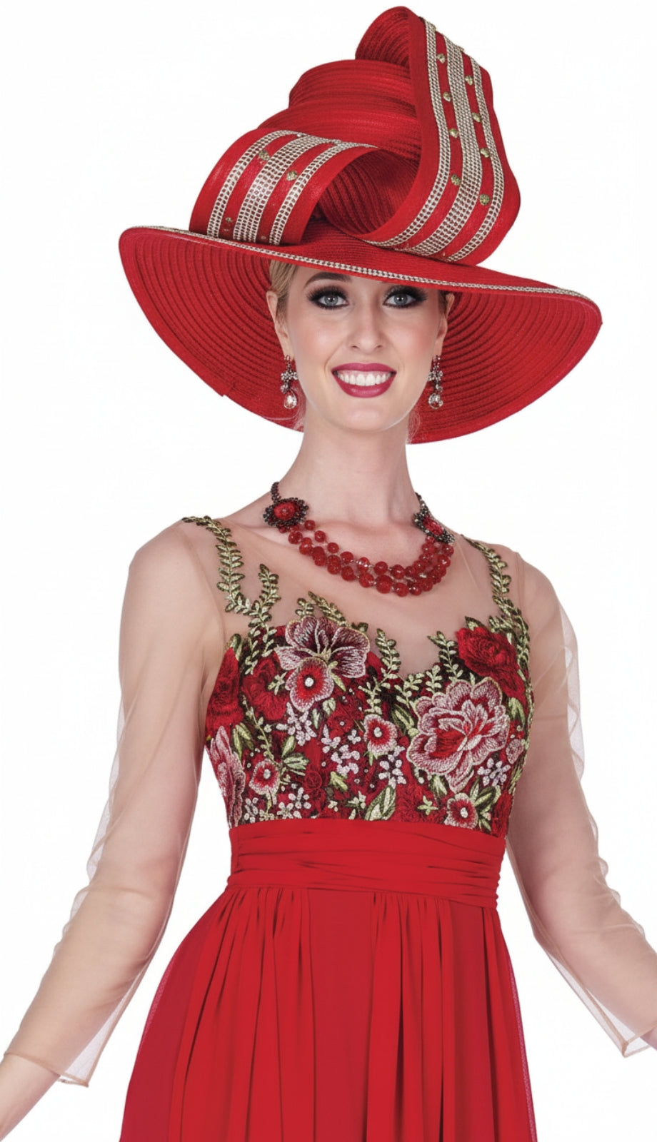 Elite Champagne 5369-RE-CO Church Dress