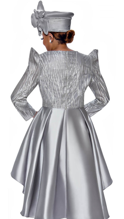 Dorinda Clark Cole 5391-SLV-QS Ladies Church Dress