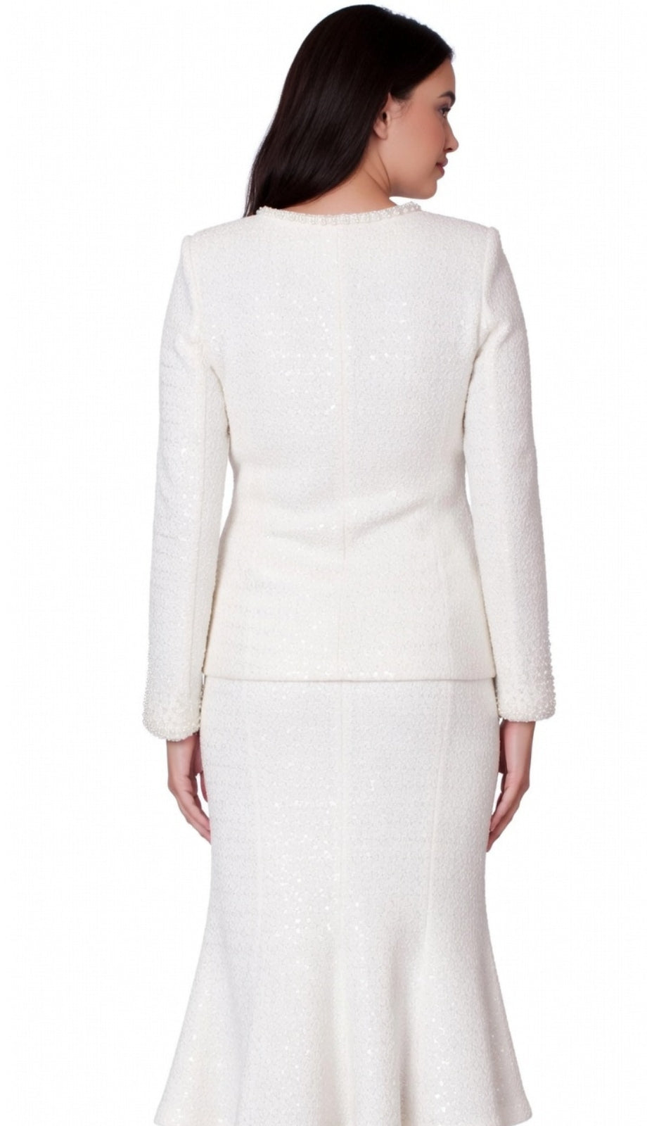 Kayla By Tally Taylor 5396-WHT Church Suit