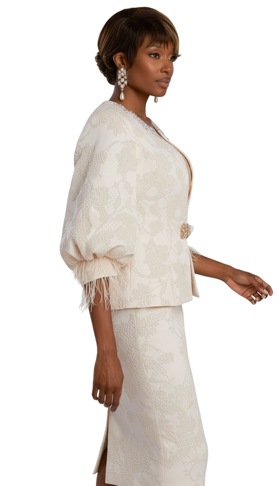 Donna Vinci 5837-QS Church Suit