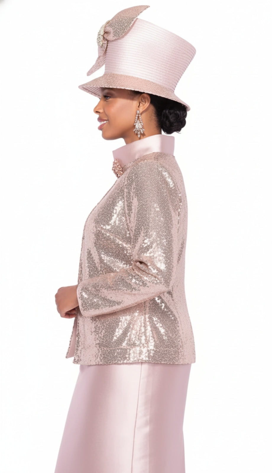 Champagne Italy 5919-CRM Church Dress