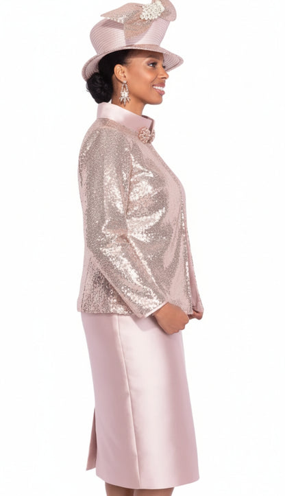 Champagne Italy 5919-CRM Church Dress