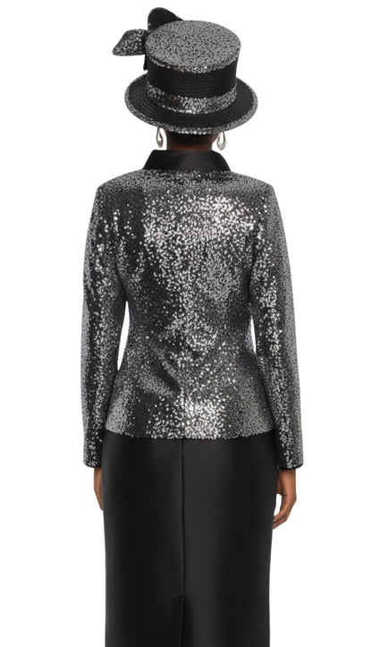 Champagne Italy 5919-SIL Church Jacket Dress