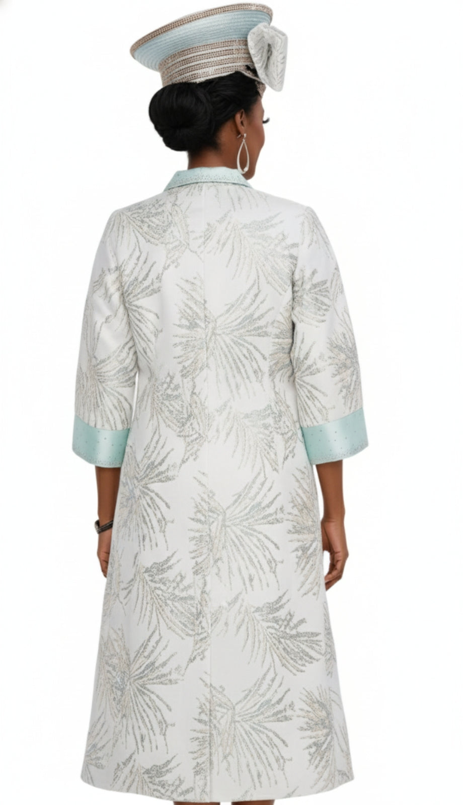 Champagne Italy 5933-GRN Church Jacket Dress