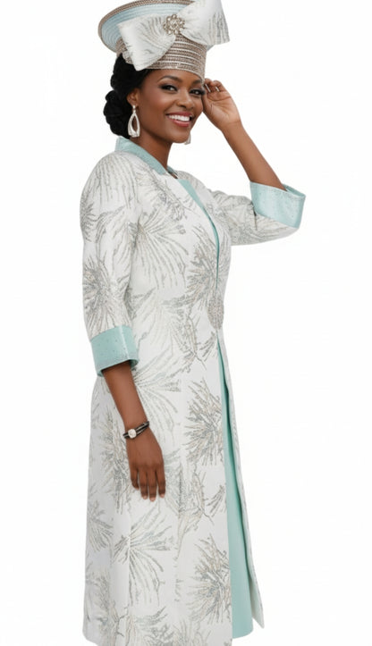 Champagne Italy 5933-GRN Church Jacket Dress