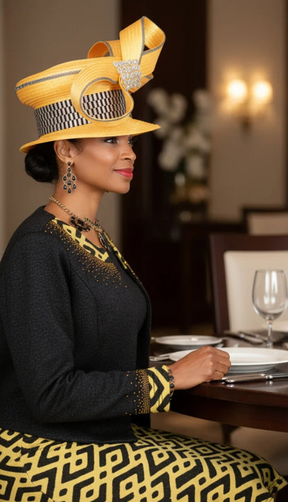 Champagne Italy 5951 Church Suit