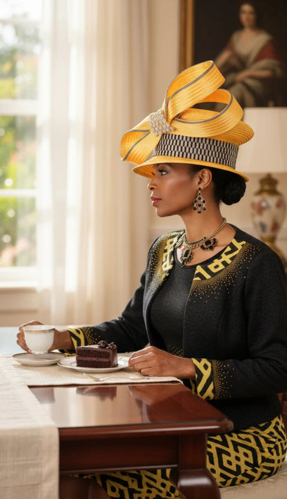 Champagne Italy 5951 Church Suit