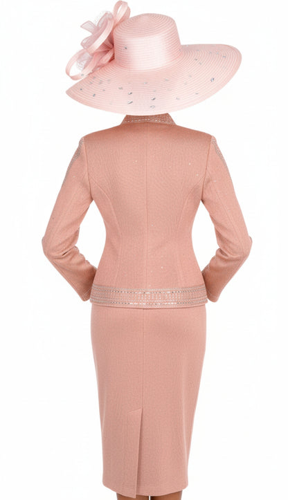 Champagne Italy Knit 5954-QS Church Suit