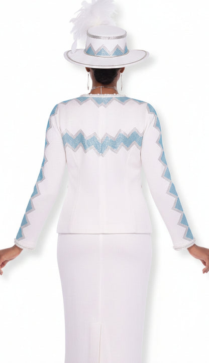 Elite Champagne 5962-OFW Church Suit