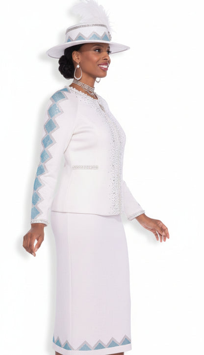 Elite Champagne 5962-OFW Church Suit