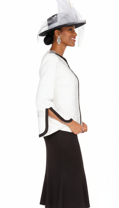 Elite Champagne Knit 5963-QS Church Suit