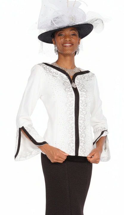 Elite Champagne Knit 5963-QS Church Suit