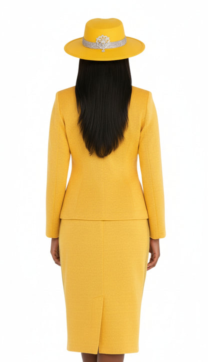 Elite Champagne Knit 5966-QS Church Suit