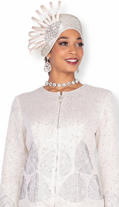 Elite Champagne 5977-OFW Church Suit