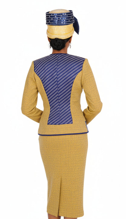 Elite Champagne Knit 5984-QS Church Suit