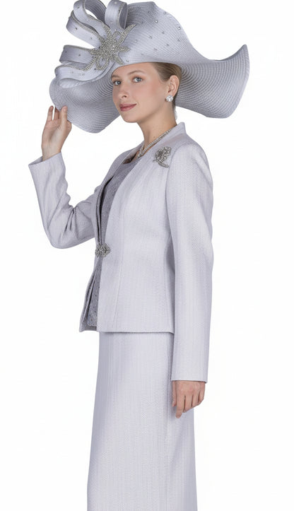 Champagne Italy 6009-LTG Mens Church Suit