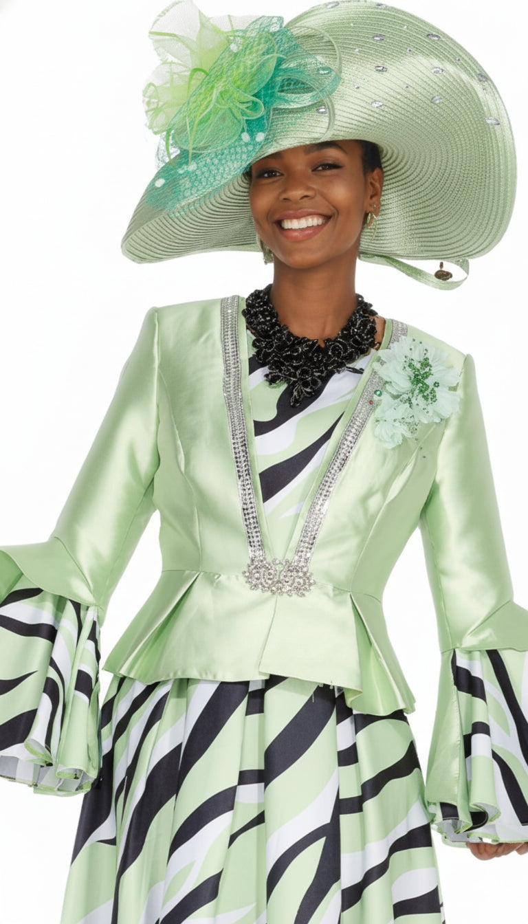 Aussie Austine 6023-LTG Church Suit for Ladies