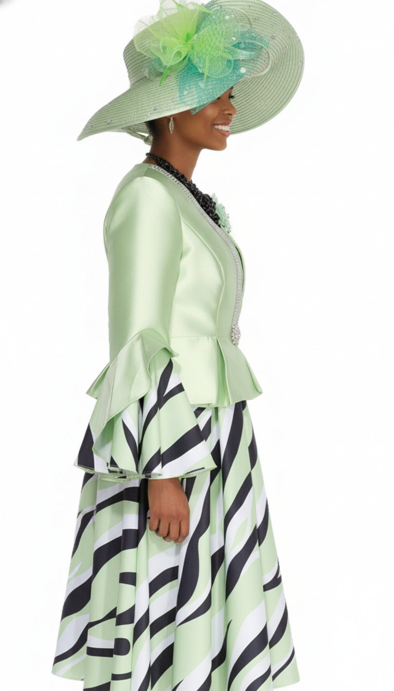 Aussie Austine 6023-LTG Church Suit for Ladies