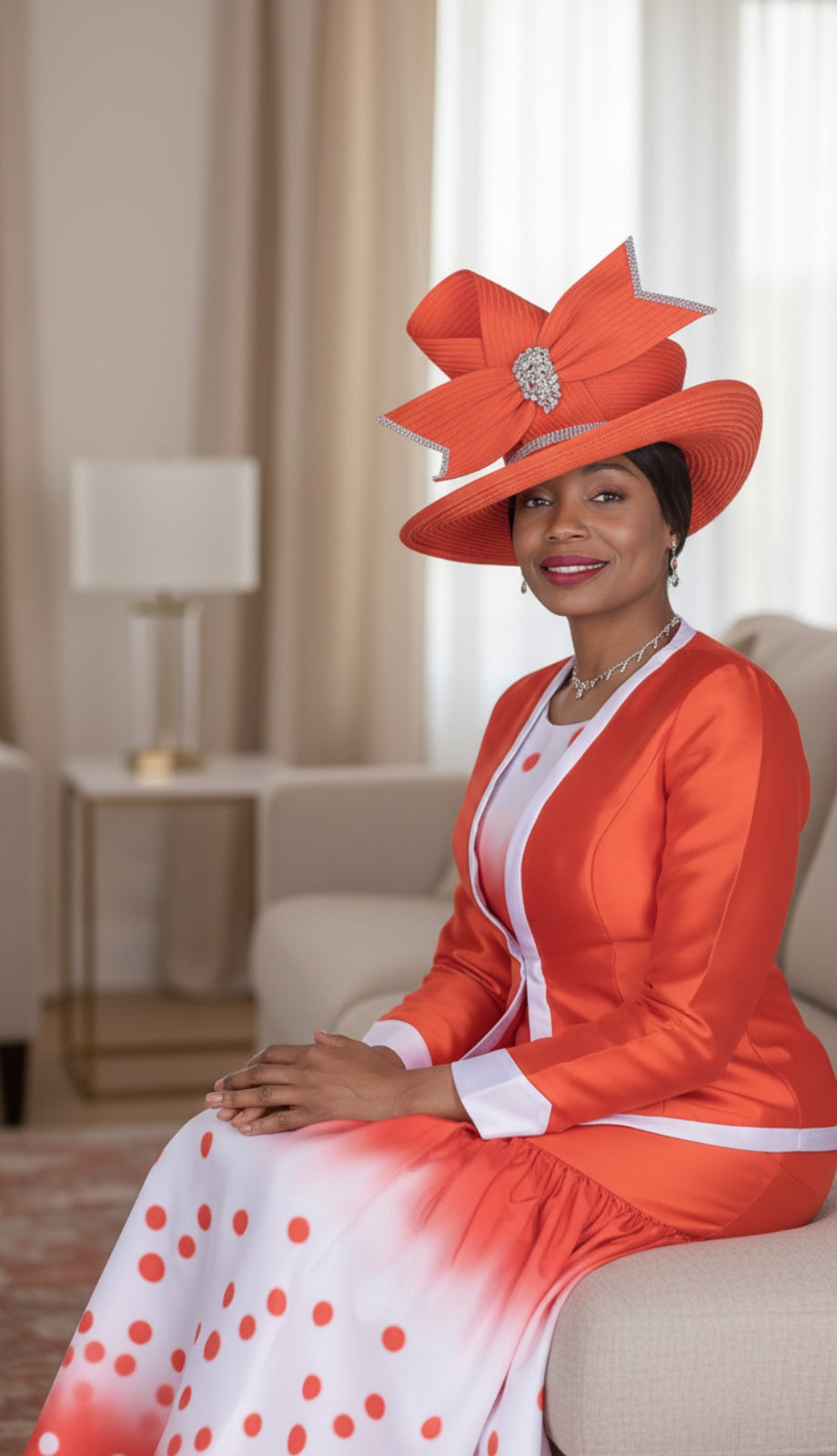 Aussie 6069-RWW Church Dress