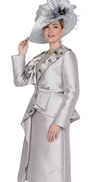 Elite Champagne 6071-SIL-CO Jacket Dress