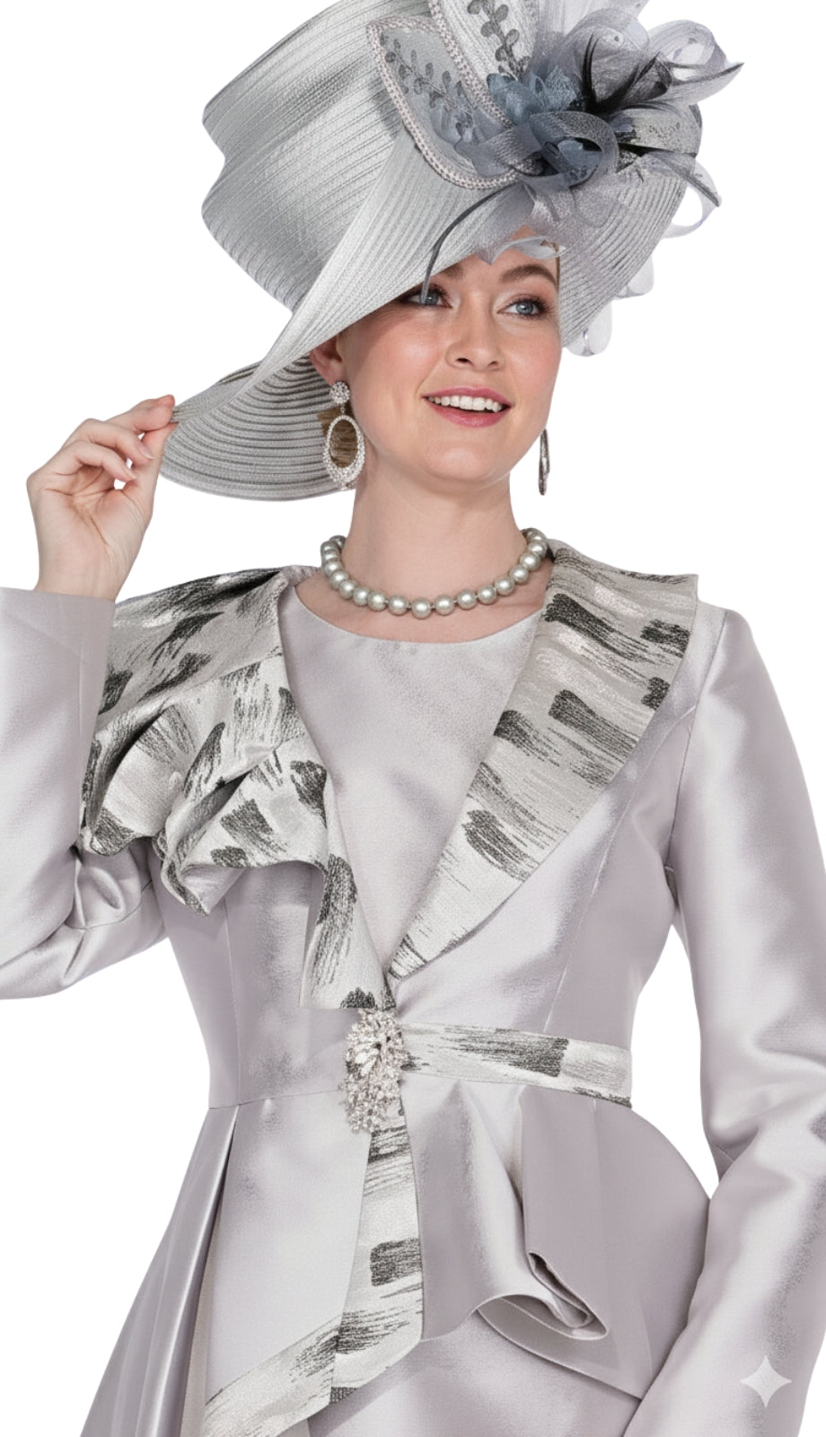 Elite Champagne 6071-SIL Jacket Dress