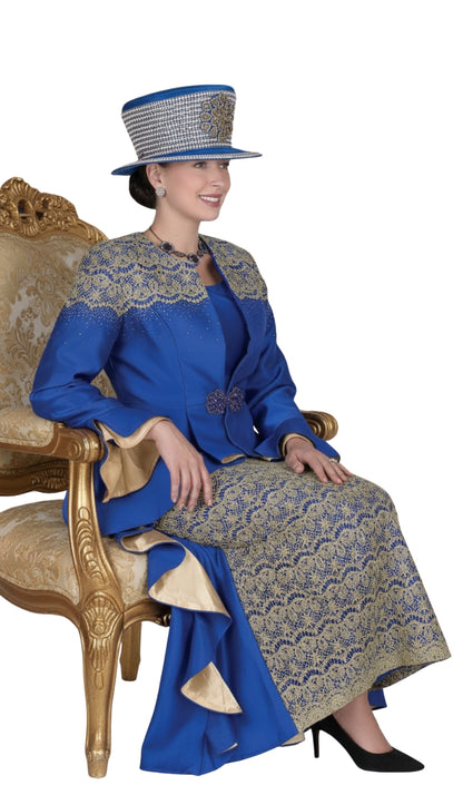 Champagne Italy 6102-RBG Church Suit