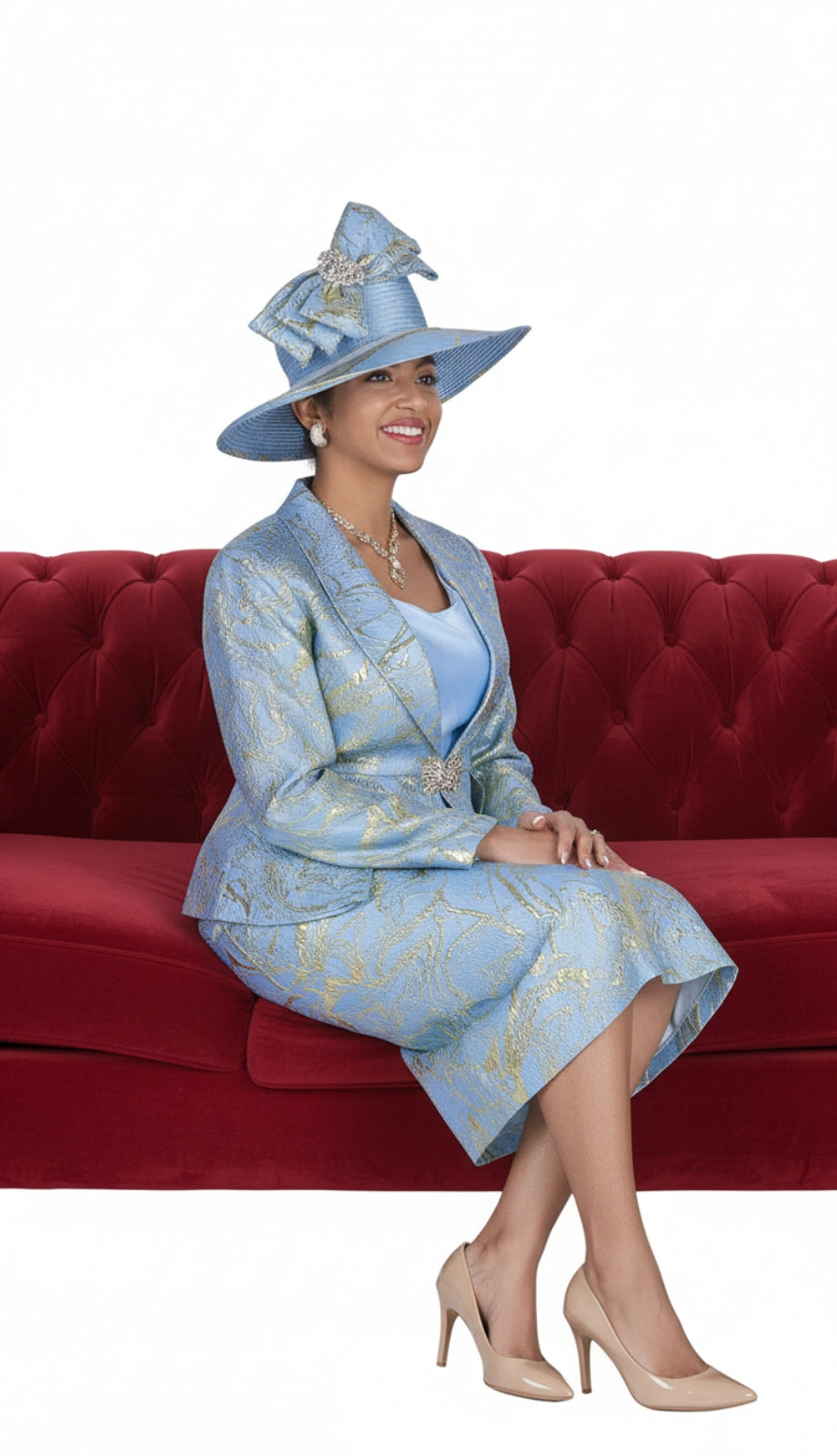 Champagne Italy 6103-MTB Church Dress