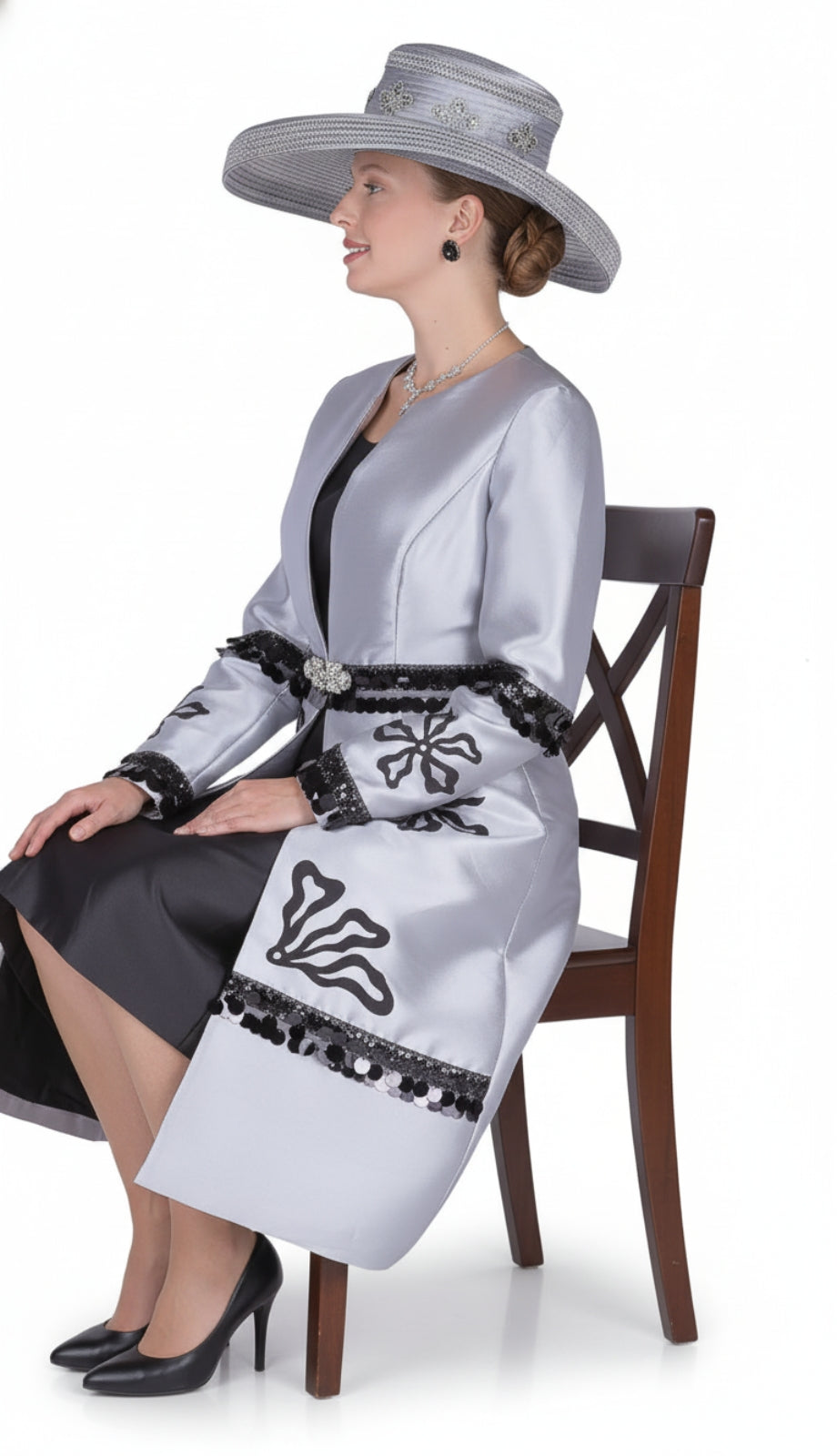 Champagne Italy 6108-SGB Church Dress