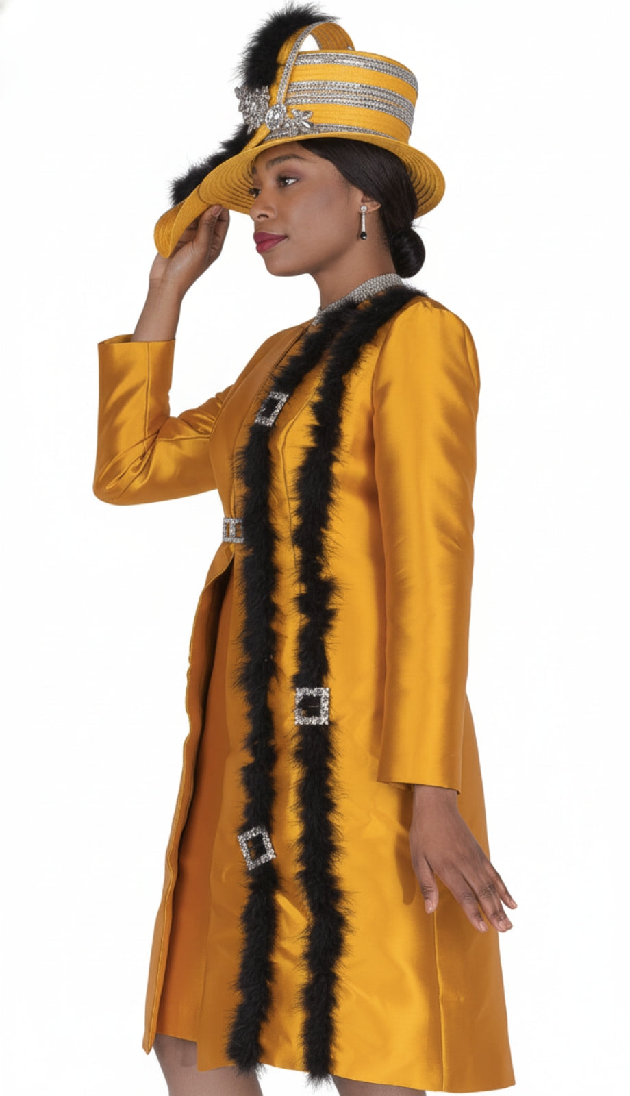 Champagne Italy 6110-GWB Church Dress