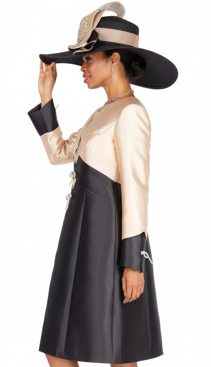 Champagne Italy 6114 Church Dress