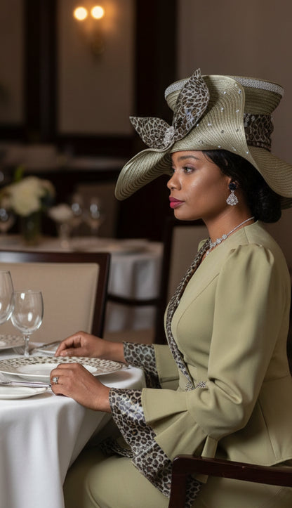 Elite Champagne 6154-OLV Church Suit