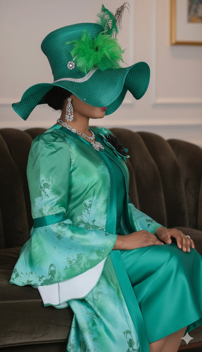 Elite 6166-GWB Church Dress