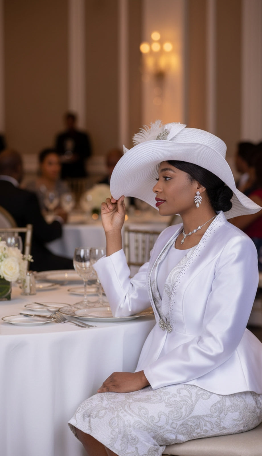 Aussie 6201-WHT Church Suit