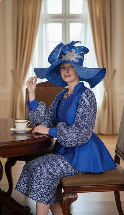 Champagne Italy 6202-RYL Church Suit