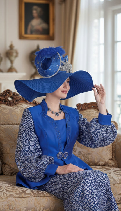 Champagne Italy 6202-RYL Church Suit