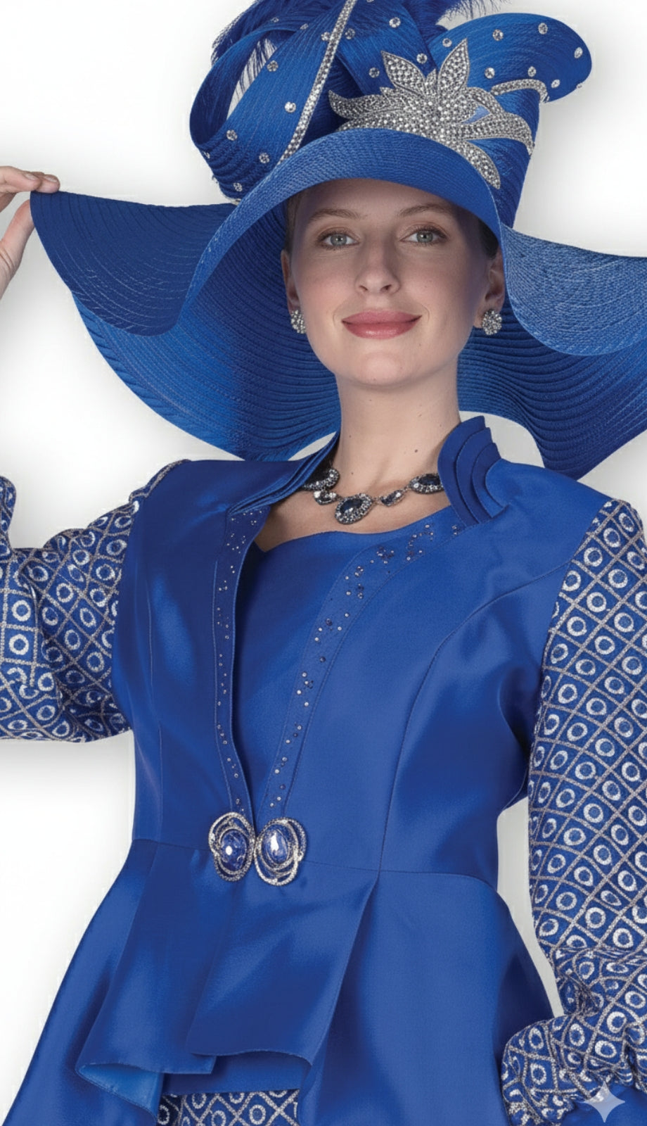 Champagne Italy 6202-RYL Church Suit