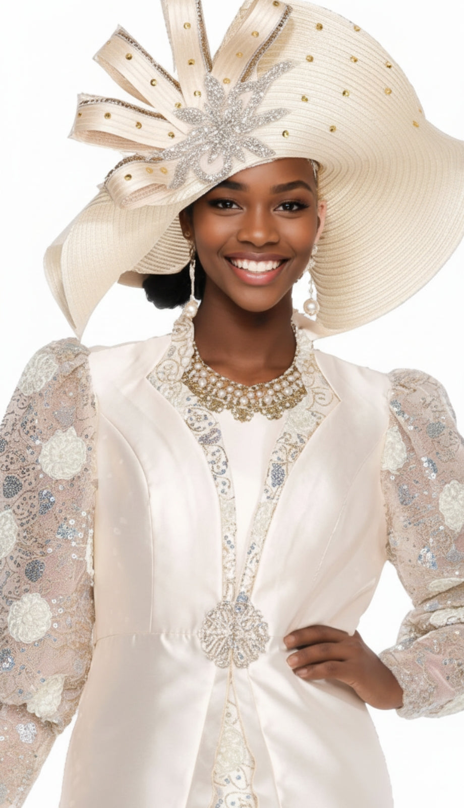 Champagne Italy 6203 Church Dress