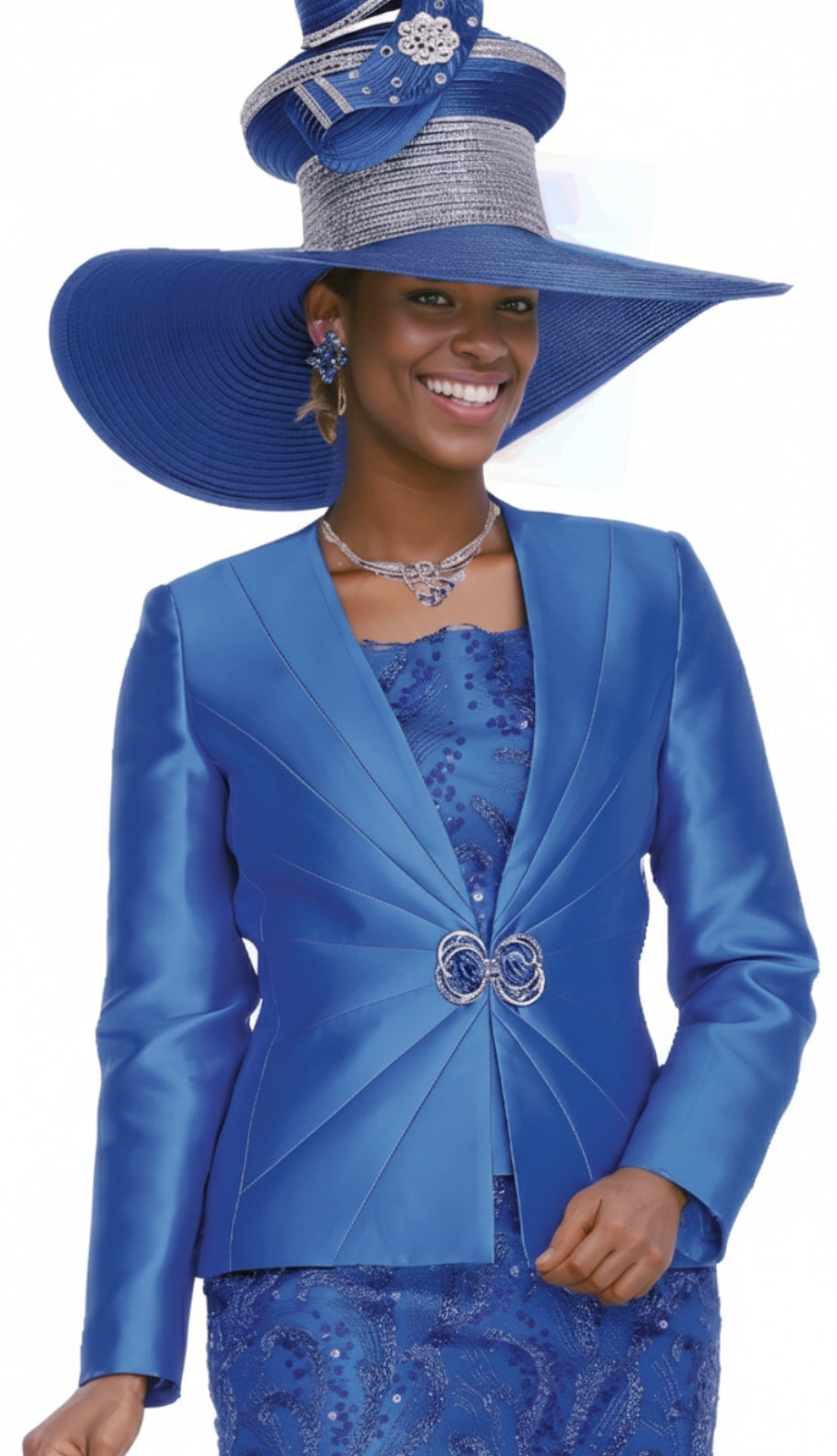 Champagne Italy 6220 Church Suit