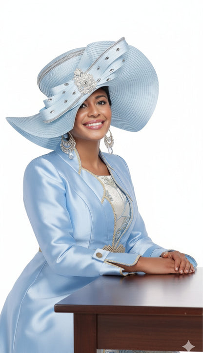 Elite Champagne 6255 Church Dress