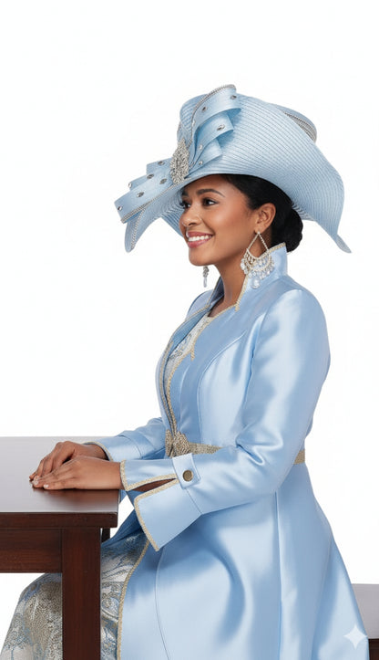 Elite Champagne 6255 Church Dress