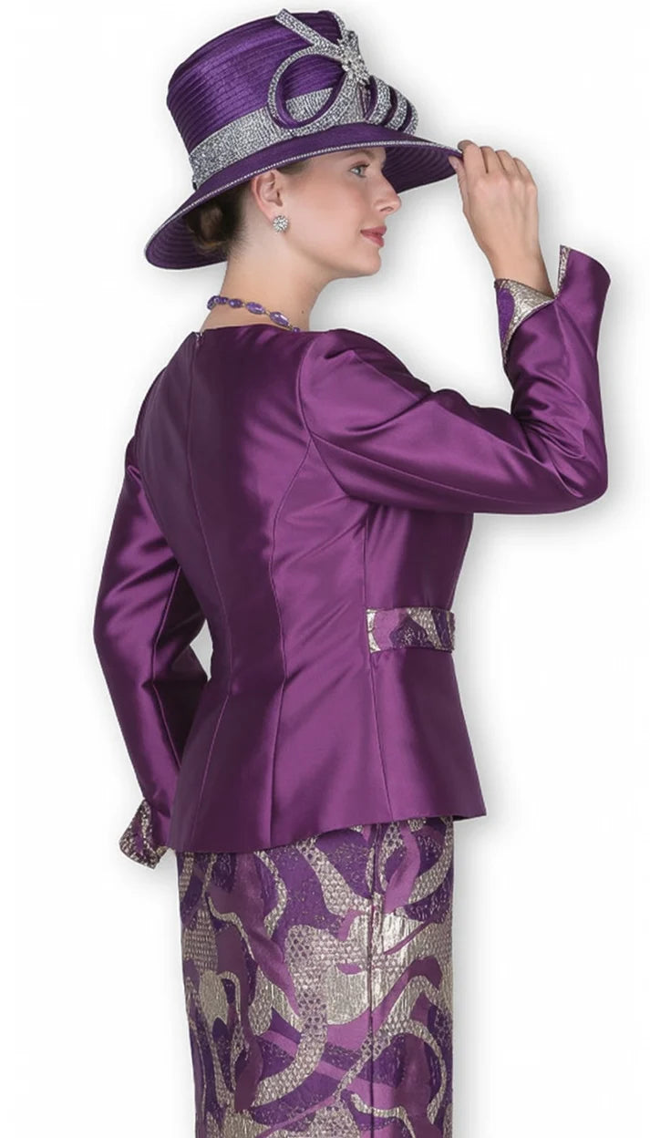 Champagne Italy 6306-H Church Hat